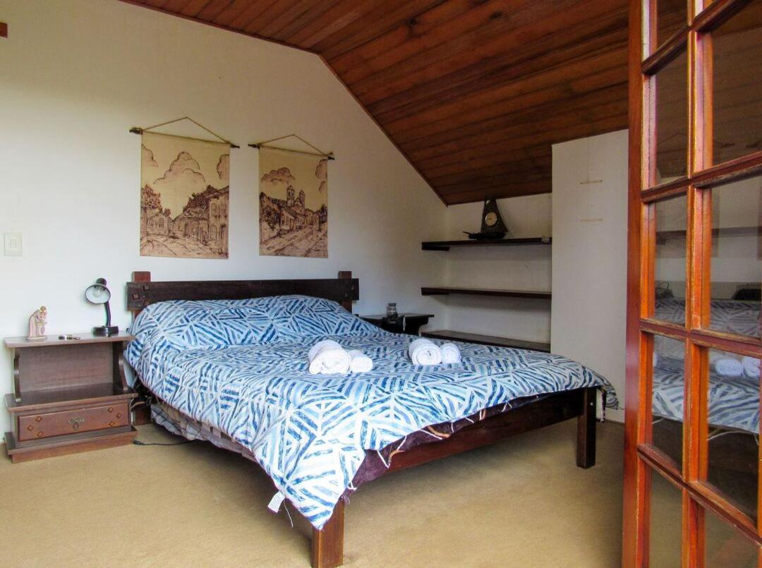 Chale Com Lareira E Wi-Fi Em Campos Do Jordao - Sp Villa Екстериор снимка