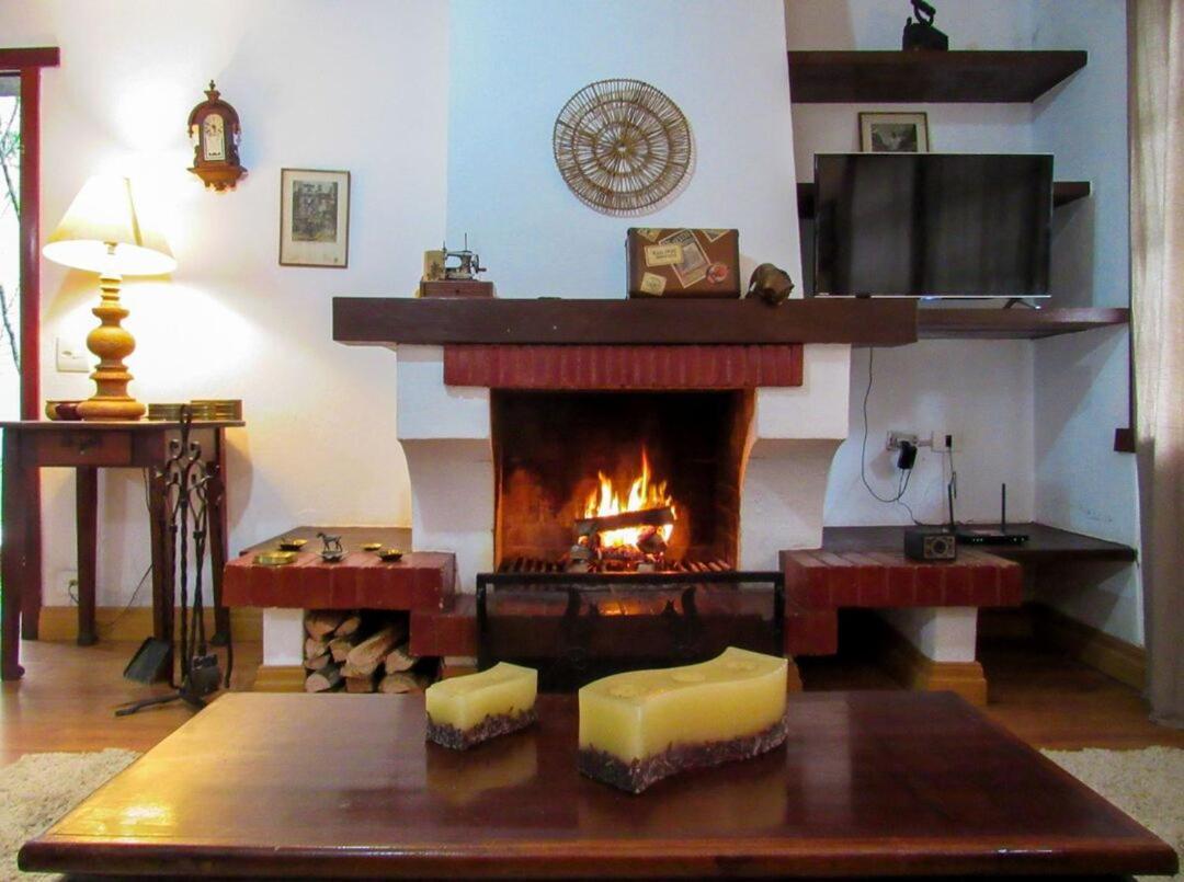 Chale Com Lareira E Wi-Fi Em Campos Do Jordao - Sp Villa Екстериор снимка