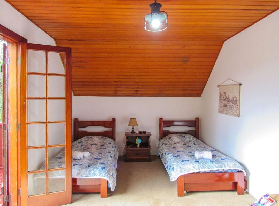 Chale Com Lareira E Wi-Fi Em Campos Do Jordao - Sp Villa Екстериор снимка