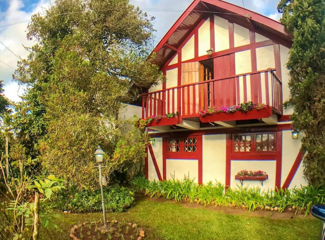 Chale Com Lareira E Wi-Fi Em Campos Do Jordao - Sp Villa Екстериор снимка